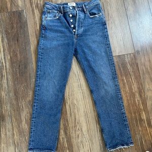 Agolde Riley crop jeans